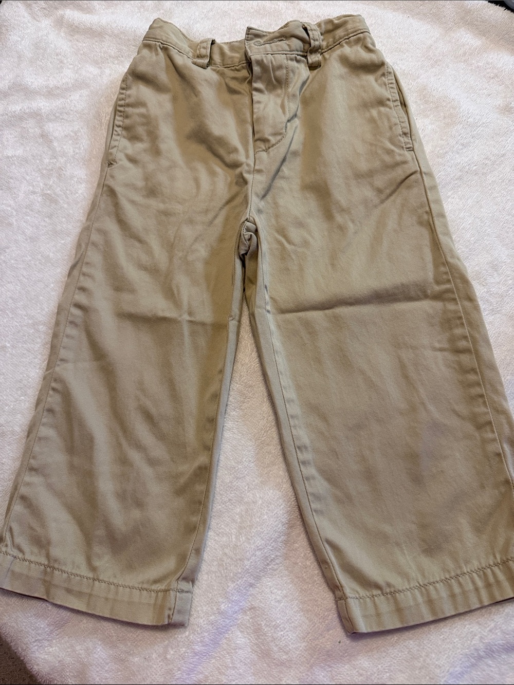 Polo by Ralph Lauren Men's Tan Flat Front Shorts